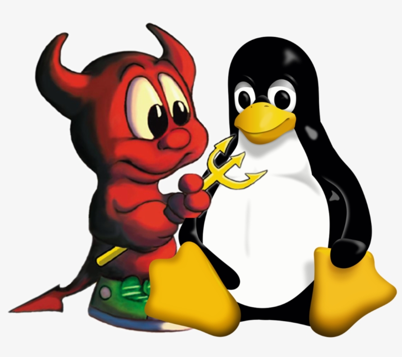 tux and BSD