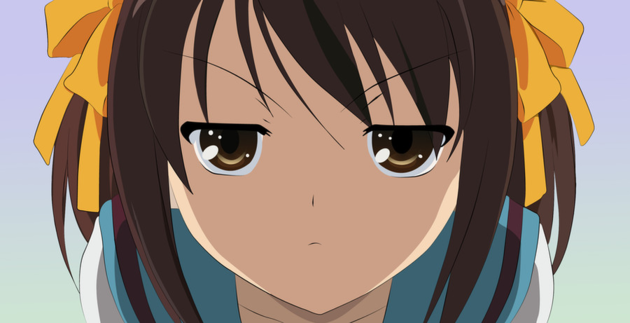 haruhi irritada